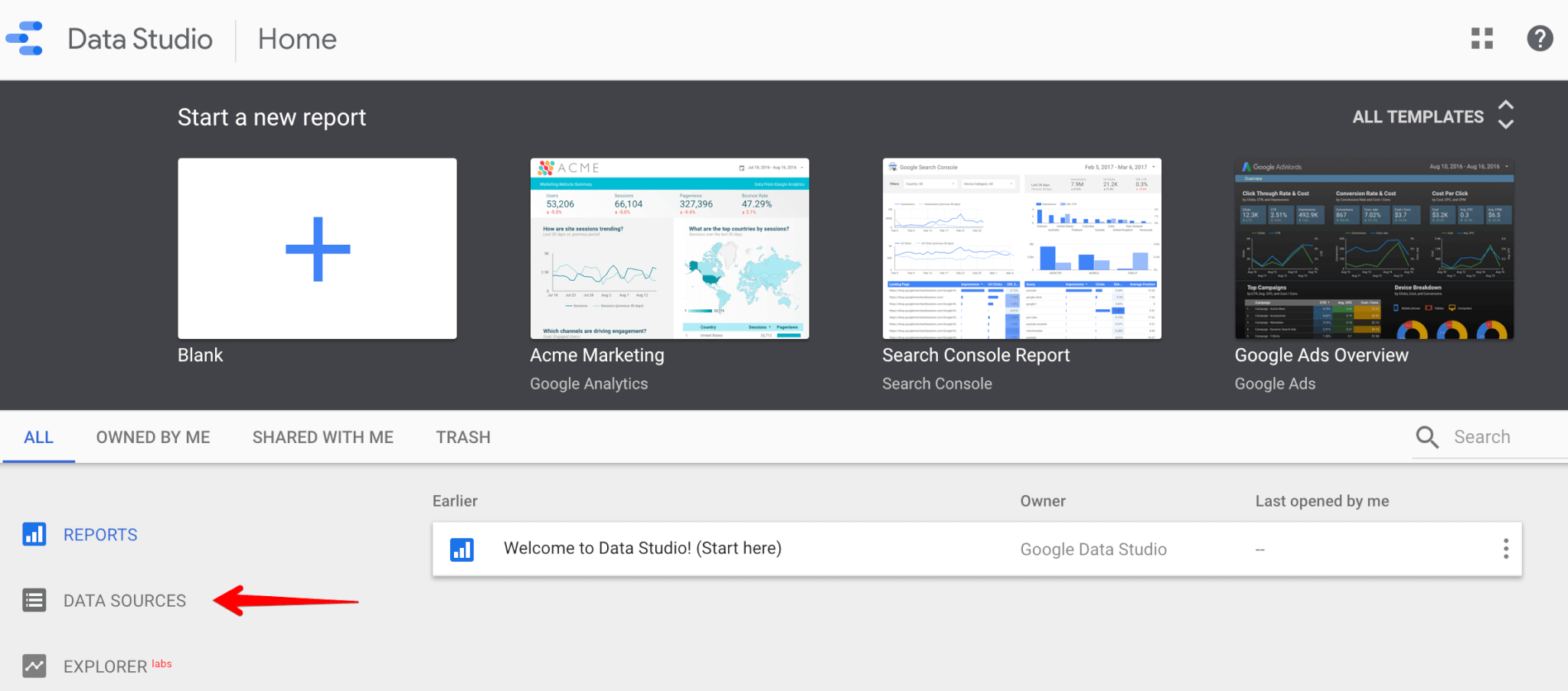 Google дата. Google студия данных. Гугл Дата студио. Google data Studio шаблон. Источники данных Google Studio.